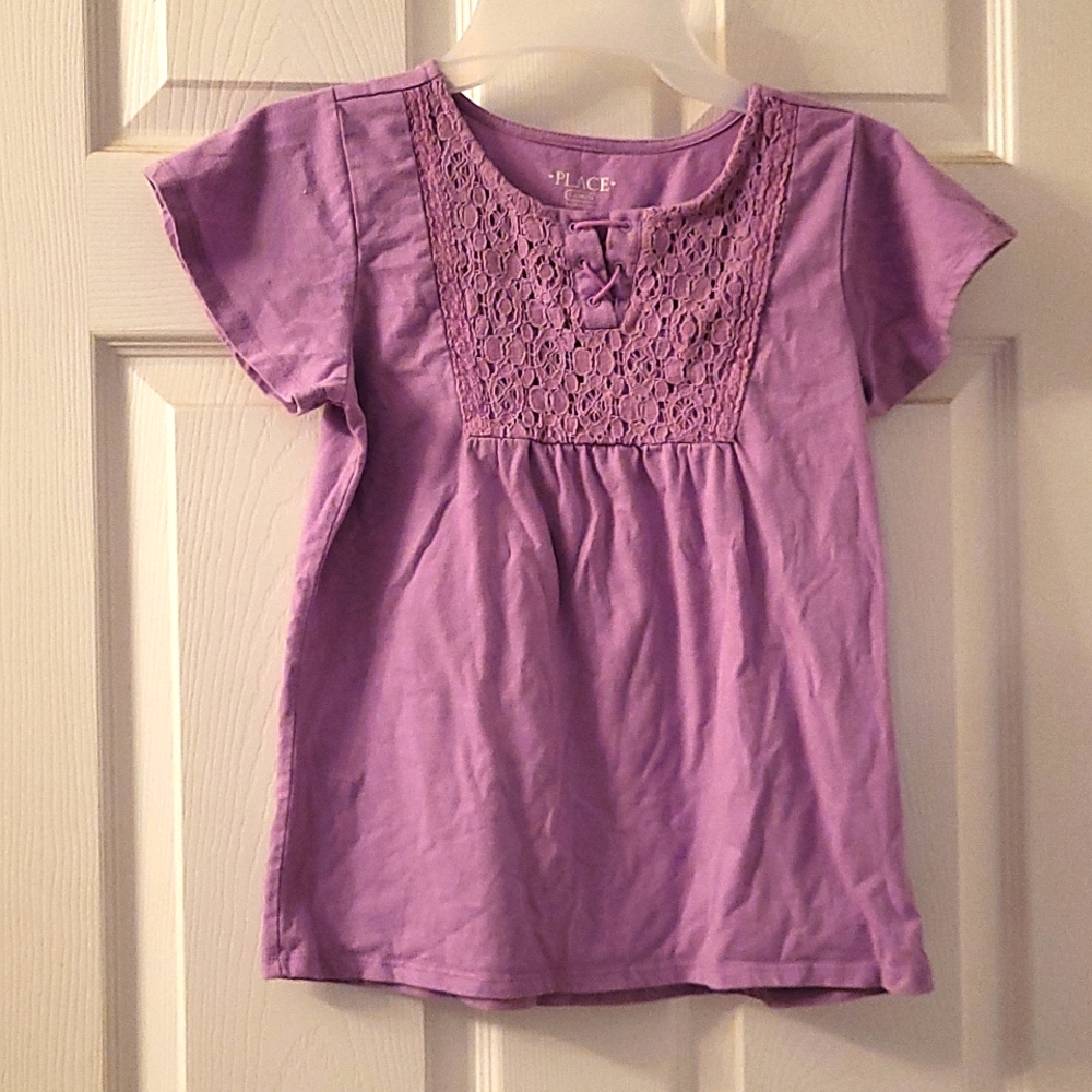Girls Children's Place purple shirt